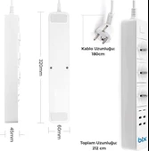 Vtn Bp-01 Wifi Yüksek Akım Korumalı Hızlı Şarj Özellikli Akıllı Priz - 2