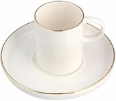 Porland Chopin Altın Yaldız Kahve Takımı 4 Parça thumbnail 2