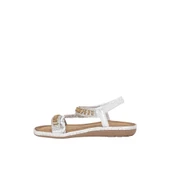 Kadın Taşlı Düz Sandalet 25y152-1 thumbnail 10