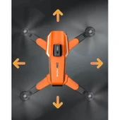 Ozmik 968S Katlanır uzaktan kumandalı drone hd çift kamera optik akış yerelleştirme engel kaçınma - 6