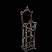 Dilsiz uşak 2 li Model 90530  Ahşap Parlak Ceviz Boyalı - 1