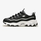 Skechers D'lites Black Silver - 1