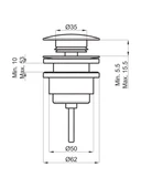 Kale Novatik Universal Lavabo Süzgeci - 2