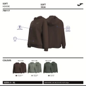 Joma Breath Hoodie Navy Blue Erkek Lacivert Mavi Kapüşonlu Sweatshirt thumbnail 4