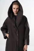 Misswhence Şerit Detaylı Şişme Mont  38501 - 6