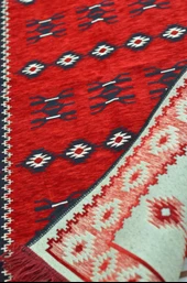 Etnik Motifli Otantik Dekoratif Kilim Desenli Halı (80cmx300cm) M1 - 3