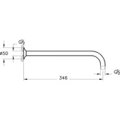 Vitra Dirsek, Origin, Duvardan (Uzun) Soft Bakır, A4565229 thumbnail 2