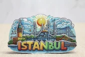 Ahşap İstanbul Temalı Magnet Alk4601 - 1