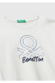 Erkek Çocuk Organik Pamuklu Önü Logo Baskılı Uzun Kollu Jarse T-shirt - 9