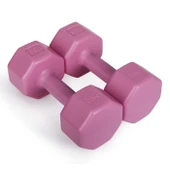 PSSPOR 3 Set Pembe Renk Dambıl Seti ( 2 Adet 1KG - 2 Adet 2KG - 2 Adet 3KG Gönderim Yapılmaktadır) - 7