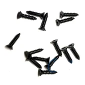 Klips, Menteşe, Ayak, Ağaç, Sunta Vidası 2,2x9,5mm - Siyah 100 Adet - 1