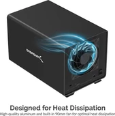 SABRENT USB SATA Çoklu Yuvalı Harici Sabit Sürücü Bağlantı İstasyonu (EC-DSK2) - 2