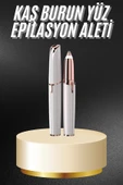 Kaş Bıyık Tüy Epilasyon Aleti Pilli Yüz Kaş Epilatör Kıl Tüy Alma Epilasyon thumbnail 1