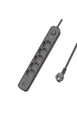 5 Prizli Akım Korumalı Uzatma Kablosu | 2xusb-a + 2xusb-c | 3680w - 2m Kablo - 1