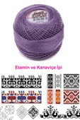 Kaplan Etamin Ve Kanaviçe İpi 8 No Kod/Renk: MUNZUR ÇİÇEĞİ - Royaleks - 2