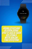 Akıllı Saat Çok Fonksiyonlu Çağrı Cevaplayabilen Bildirim Görme Uzun Pil Ömrü thumbnail 2