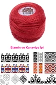 Kaplan Etamin Ve Kanaviçe İpi 8 No Kod/Renk: 666 - Royaleks - 2