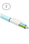 Bic Tükenmez Kalem Fun Mekanizmalı 4 Renk 12'li - 2