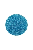 Dökme Cam Kum Boncuk (11/0) 2 mm - 20 Gram -  Şeffaf Camgöbeği - BNC023 - 2