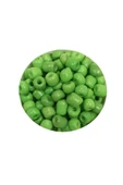 Dökme Cam Kum Boncuk Büyük Boy (6/0) 4 mm - 20 Gram - Yeşil - BNC072 thumbnail 2