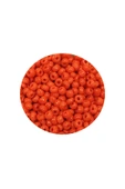 Dökme Cam Kum Boncuk (11/0) 2 mm - 20 Gram -  Turuncu - BNC013 - 2