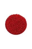 Dökme Cam Kum Boncuk (11/0) 2 mm - 60 Gram -  Şeffaf Kırmızı - BNC056 - 2
