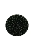 Dökme Cam Kum Boncuk (11/0) 2 mm - 20 Gram -  Siyah - BNC010 - 2