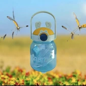 Çıkartma Hediyeli, Ithal Lüx Kulaklı mavil-Turuncu Matara/suluk 1100 ml - 1