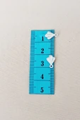 Oya Abiye Bileklik Kolye Pleksi Metalik Plastik Pul Gümüş Renk 8 gram 125 adet - BNC527 - 2