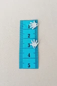 Oya Abiye Bileklik Kolye Pleksi Metalik Plastik Pul Gümüş Renk 8 gram 95 adet - BNC519 - 2