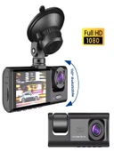 WiFi 1080P HD 2 İnç Süper Ekranlı Araç Kamerası 150mAh Araba Güvenlik Kamerası - 1