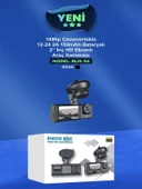 WiFi 1080P HD 2 İnç Süper Ekranlı Araç Kamerası 150mAh Araba Güvenlik Kamerası - 6