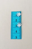 Oya Abiye Bileklik Kolye Pleksi Metalik Plastik Pul Gümüş Renk 24 gram 285 adet - BNC579 - 2