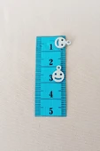 Oya Abiye Bileklik Kolye Pleksi Metalik Plastik Pul Gümüş Renk 8 gram 85 adet - BNC525 - 2