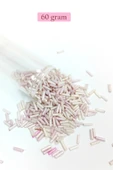 Uzun Boru Kesme Boncuk Çap 2mm Uzunluk 10 mm - 60 Gram - Mat Beyaz - BNC302 thumbnail 1