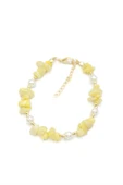 Boncuk Bileklik - Sarı - 1