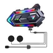 Y20 Max Kablosuz Motosiklet Kask Intercom - 1