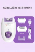 Torima TEP-01 Beyaz 2in1 Şarjlı Tüm Vücut Epilatör thumbnail 2