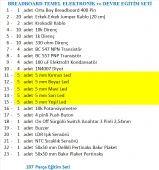 Breadboard Temel Elektronik Eğitim Seti thumbnail 2