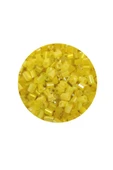 Kesme Cam Boncuk 2mm - 20 Gram - Koyu Sarı -BNC337 thumbnail 2