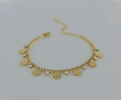 Pul Taşlı Çelik Bileklik Sns110-1 thumbnail 2