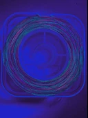 Eagenset Hazır Çapari Kombini Boru Sim Ultraviyole Uv Neon Koyu Yeşil - Pembe Makarada thumbnail 8