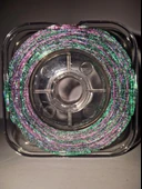 Eagenset Hazır Çapari Kombini Boru Sim Ultraviyole Uv Neon Koyu Yeşil - Pembe Makarada thumbnail 9