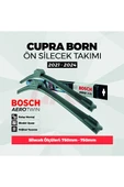 Cupra (Seat) Born Ön ve Arka Silecek Takımı 2021-2024 Uyumlu | Bosch Aerotwin Serisi | 2'li Set | thumbnail 4