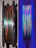 Eagenset Hazır Çapari Kombini Boru Sim Ultraviyole Uv Neon Koyu Yeşil - Pembe Makarada thumbnail 5