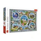 Trefl Puzzle Castles Of The World 1000 Parça - 1