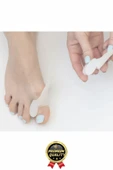 Yüksek Kalite Yumuşak Halluks Valgus Makaralı Bunyon Silikon Ayak Başparmak Kemik Koruyucu 1 Çift - 3