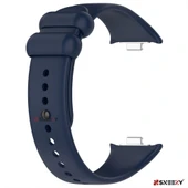 Xiaomi Redmi Watch 4 Uyumlu Purelux Soft Yumuşak Silikon Kordon  Lacivert - 5
