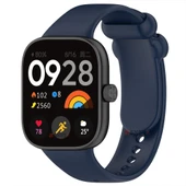 Xiaomi Redmi Watch 4 Uyumlu Purelux Soft Yumuşak Silikon Kordon  Lacivert - 1