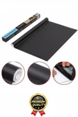 Özel Üretim Öğrenci Yazılabilir Silinebilir Yapışkanlı Büyük Boy Tahta Sticker Blackboard Rulo Pano - 4